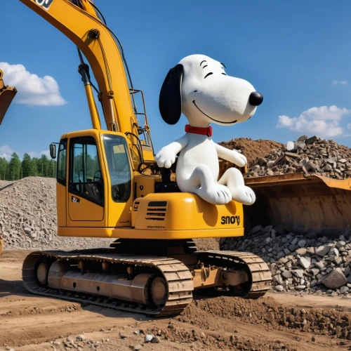 snoopy,working dog,digging equipment,smaland hound,working terrier,dig,digger,heavy machinery,dozer,backhoe,bulldozer,no digging,top dog,herd protection dog,dog frame,dig a hole,plummer terrier,heavy equipment,to dig,construction vehicle,Photography,General,Realistic