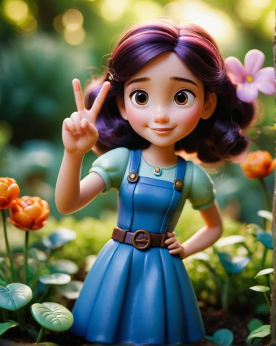 girl in flowers,beautiful girl with flowers,cute cartoon character,princess anna,rosa 'the fairy,rosa ' the fairy,cartoon flowers,little girl fairy,holding flowers,fairy tale character,flower fairy,girl in the garden,garden fairy,princess sofia,sewing pattern girls,disney character,cute cartoon image,peace rose,picking flowers,rosa peace,Unique,3D,Toy