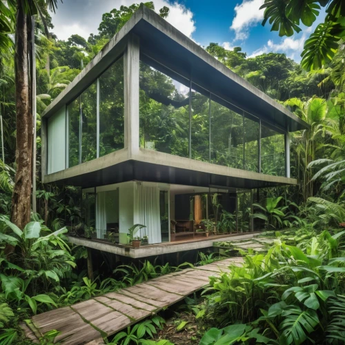 tropical house,house in the forest,cubic house,cube house,costa rica,cube stilt houses,eco hotel,timber house,stilt house,tropical jungle,tropical greens,tree house hotel,eco-construction,inverted cottage,valdivian temperate rain forest,frame house,rainforest,rain forest,green living,malaysia,Photography,General,Realistic
