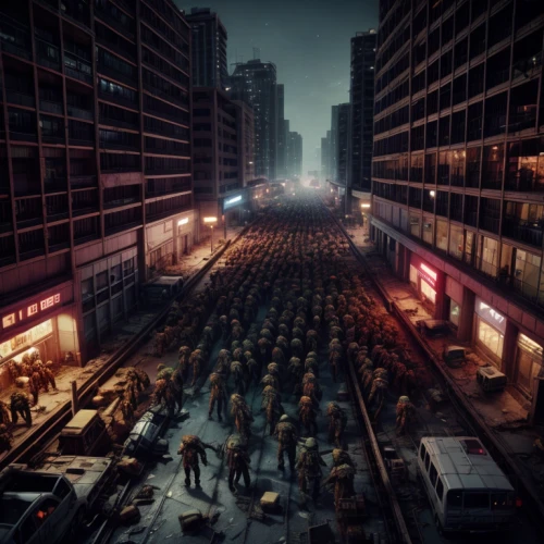 kowloon city,kowloon,dystopian,busan night scene,post apocalyptic,black city,harbour city,post-apocalyptic landscape,wuhan''s virus,hong kong,post-apocalypse,destroyed city,apocalyptic,the market,district 9,large market,fallout4,urbanization,chinatown,the terracotta army