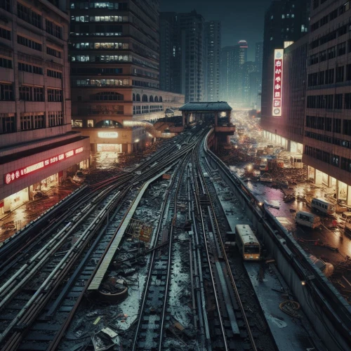 south korea subway,shanghai,hong kong,korea subway,apgujeong,urban,metropolis,train tracks,tracks,shinjuku,railway tracks,the loop,elevated railway,train track,osaka station,rail traffic,bangkok,railtrack,vertigo,rail track