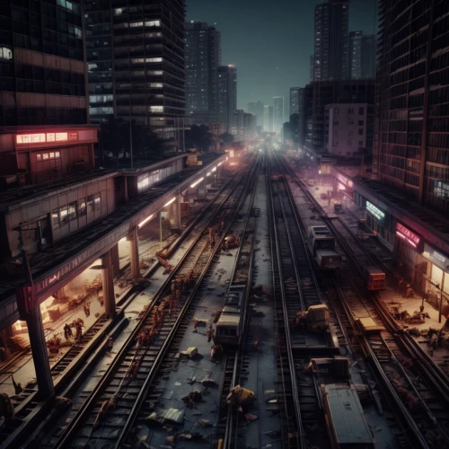 south korea subway,korea subway,rail traffic,railroads,busan night scene,railtrack,urban landscape,railway tracks,kowloon city,railroad,elevated railway,rail road,subway system,railroad tracks,railway lines,black city,trains,train tracks,railway rails,railway