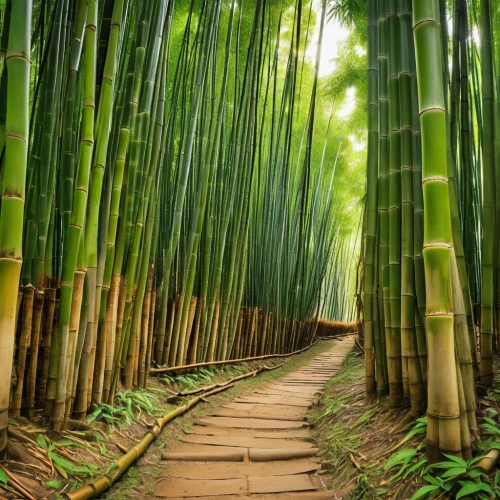 bamboo forest,hawaii bamboo,bamboo plants,bamboo,bamboo curtain,bamboo frame,aaa,arashiyama,bamboo shoot,bamboo flute,patrol,wooden path,aa,tree lined path,bamboo car,hiking path,palm leaf,green forest,pathway,sugarcane,Photography,General,Realistic