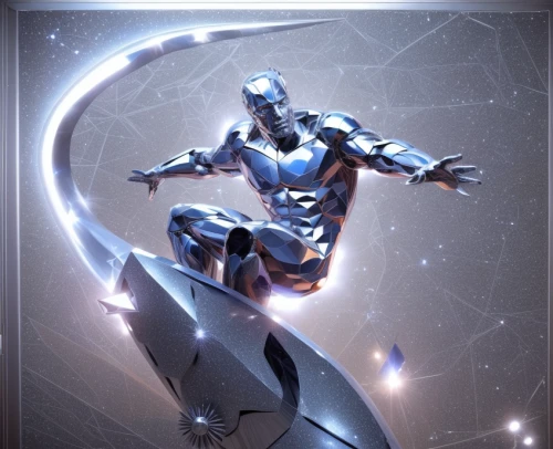 silver surfer,excalibur,silver arrow,silver,sigma,nova,steel man,zodiac sign libra,electro,figure of justice,andromeda,nebula guardian,metal figure,aquarius,zodiac sign gemini,iceman,star card,foil,shiva,avatar