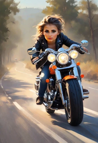 motorcyclist,motorcycling,biker,motorcycle drag racing,motorcycles,motorbike,motorcycle racer,motorcycle,motorcycle tour,motor-bike,motorcycle tours,harley-davidson,harley davidson,motorcycle racing,ride out,motorcycle accessories,bullet ride,woman bicycle,ride,black motorcycle,Digital Art,Impressionism