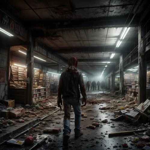 warehouse,post apocalyptic,fallout4,asylum,lost place,post-apocalypse,abandoned factory,outbreak,ghost town,lostplace,hall of the fallen,lost places,dead earth,urbex,blind alley,abandoned places,gunkanjima,action-adventure game,abandoned,digital compositing