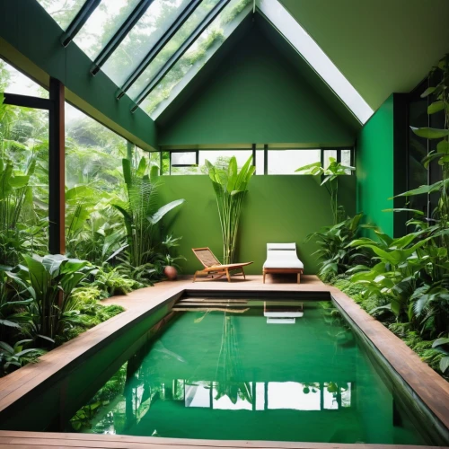 tropical greens,tropical house,landscape designers sydney,garden design sydney,landscape design sydney,pool house,green living,tropical jungle,glass roof,conservatory,dug-out pool,tropics,greenhouse,rainforest,summer house,exotic plants,roof lantern,swimming pool,tropical island,eco hotel,Photography,Artistic Photography,Artistic Photography 09