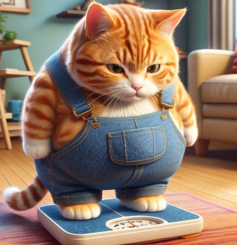 cartoon cat,cute cartoon character,red tabby,napoleon cat,cute cat,cat cartoon,ginger cat,weight scale,cat-ketch,cat crawling out of purse,weigh,weighing,tom cat,cat image,weight,american shorthair,3d figure,cute cartoon image,funny cat,cat