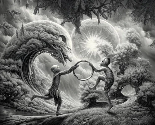 mirror of souls,magnify glass,magnifying glass,reading magnifying glass,fantasy art,fantasy picture,shamanism,surrealism,sci fiction illustration,shamanic,finding,the mystical path,dreams catcher,alchemy,imagination,psychedelic art,keyhole,serpent,discovery,wormhole,Art sketch,Art sketch,Fantasy