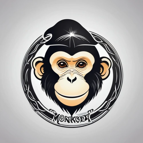 monkeys band,chimpanzee,chimp,primate,siamang,the monkey,monkey,animal icons,common chimpanzee,monkey island,gorilla,monkey gang,great apes,three monkeys,ape,war monkey,vector graphic,monkey wrench,primates,vector illustration,Unique,Design,Logo Design