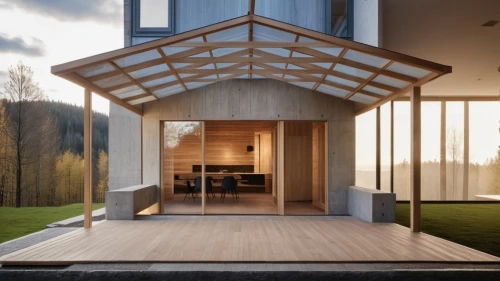 folding roof,cubic house,timber house,frame house,archidaily,wooden house,danish house,wooden sauna,wooden decking,cube house,wood deck,inverted cottage,summer house,house shape,modern house,modern architecture,outdoor structure,wooden roof,house roof,corten steel,Photography,General,Realistic