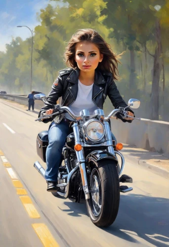 motorcyclist,motorbike,biker,motorcycle,motorcycles,motorcycle drag racing,motorcycling,motorcycle racer,motor-bike,motorcycle tour,bike pop art,harley-davidson,woman bicycle,harley davidson,photo painting,world digital painting,oil painting on canvas,motorcycle tours,motorcycle racing,oil painting,Digital Art,Impressionism