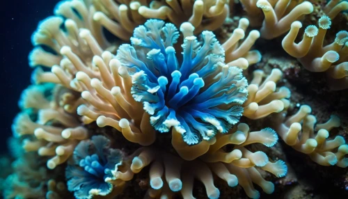 blue anemone,feather coral,sea anemone,filled anemone,bubblegum coral,anemone fish,coral reef,coral fingers,large anemone,stony coral,coral guardian,anemone of the seas,blue anemones,yellow anemone,ray anemone,soft corals,sea life underwater,anemonefish,sea anemones,balkan anemone,Photography,General,Cinematic