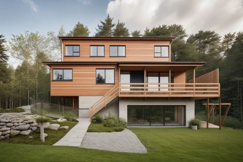 modern house,3d rendering,eco-construction,timber house,mid century house,modern architecture,wooden house,cubic house,render,dunes house,house in mountains,house drawing,house in the mountains,house in the forest,residential house,inverted cottage,new england style house,two story house,chalet,frame house,Photography,General,Realistic