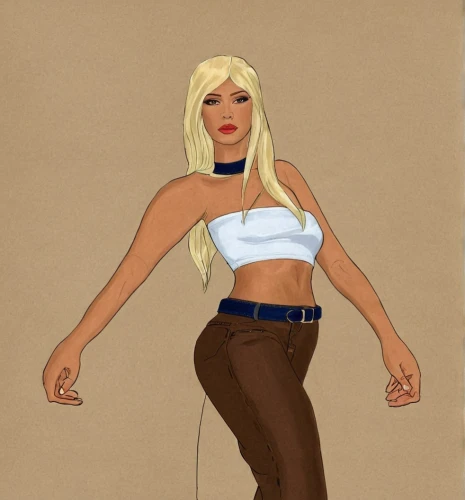 fashion vector,fashion illustration,animated cartoon,jeans background,coloring outline,progresses,stylised,kim,havana brown,low poly,cutout,the blonde in the river,oktoberfest background,digital drawing,female model,blonde woman,marylyn monroe - female,buckskin,stylized,vector image,Conceptual Art,Daily,Daily 18