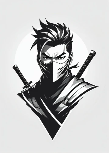 shinobi,cartoon ninja,samurai,kenjutsu,shimada,iaijutsu,hijiki,vector graphic,samurai fighter,ninja,swordsman,dribbble icon,eskrima,twitch icon,ikayaki,kendo,goki,dribbble,growth icon,asagiri,Unique,Design,Logo Design