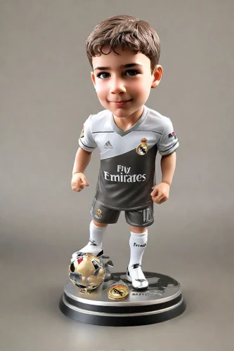 3d figure,figurine,ronaldo,game figure,real madrid,bale,mohnfigur,actionfigure,action figure,miniature figure,cristiano,soccer player,sports collectible,wind-up toy,collectible doll,3d model,footballer,futebol de salão,doll figure,collectable