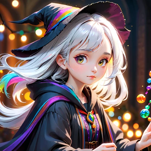 fairy tale character,magical,halloween witch,fantasy portrait,witch,piko,fantasia,aurora,elf,a200,cg artwork,wizard,alice,elsa,merlin,luminous,elza,witch's hat icon,christmas angel,luna,Anime,Anime,Cartoon