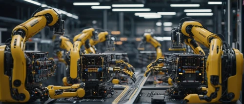 yellow machinery,industrial robot,automation,industry 4,crawler chain,machinery,manufacturing,machines,robotics,mclaren automotive,riveting machines,excavators,automated,manufactures,manufacture,machine tool,assembly line,robots,factories,bitcoin mining,Photography,General,Sci-Fi