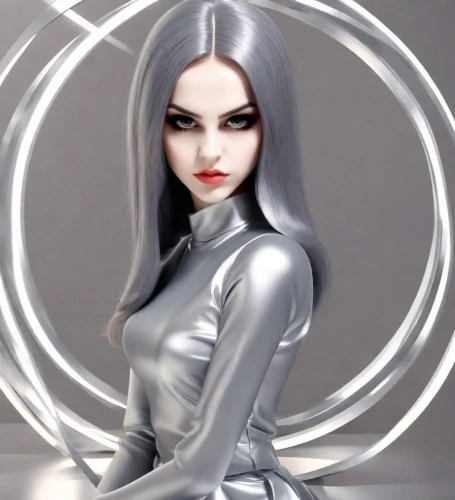 silver,silver surfer,silvery,humanoid,silk,widow,artist doll,female doll,cg artwork,3d figure,silver rain,vector girl,samara,white rose snow queen,metal figure,silver coin,doll figure,fantasy woman,widow flower,rubber doll,Digital Art,3D