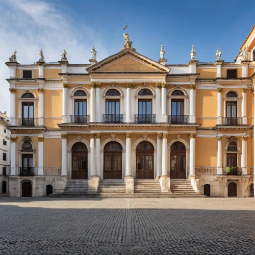 baroque building,seville,the lviv opera house,czech budejovice,bülow palais,villa cortine palace,grand master's palace,zagreb,schleissheim palace,europe palace,würzburg residence,konzerthaus,classical architecture,casa fuster hotel,city palace,national cuban theatre,court building,old stock exchange,malaga,portugal,Photography,General,Realistic
