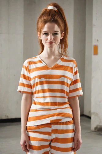 horizontal stripes,pumuckl,pippi longstocking,one-piece garment,infant bodysuit,orange,girl in t-shirt,children is clothing,raggedy ann,dwarf,redhead doll,stripes,striped background,murcott orange,pin stripe,stripe,striped,mime artist,girl in overalls,dwarf ooo,Photography,Natural