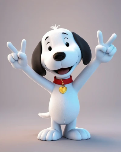 snoopy,beagle,peanuts,cute cartoon character,pointing dog,the dog a hug,cheerful dog,jack russel,3d model,beaglier,dog,toy dog,doo,top dog,wag,scotty dogs,paw,kid dog,sulimov dog,bob,Unique,3D,3D Character