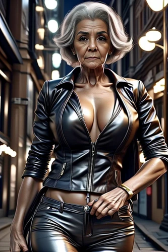 digital compositing,aging icon,catarina,grandmother,evil woman,granny,queen cage,photoshop manipulation,hard woman,grandma,kosmea,power icon,terminator,athene brama,cruella de ville,havana brown,pensioner,femme fatale,black woman,african american woman