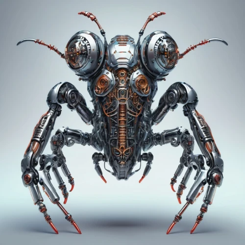 arthropod,exoskeleton,scorpio,carpenter ant,arthropods,earwig,weevil,scarab,cinema 4d,ant,locust,carapace,scorpion,isopod,cockroach,fire beetle,forest beetle,bacteriophage,tarantula,crustacean,Conceptual Art,Sci-Fi,Sci-Fi 03