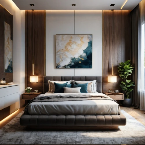 modern decor,modern room,contemporary decor,interior design,interior modern design,interior decoration,bedroom,guest room,sleeping room,interior decor,livingroom,3d rendering,room divider,great room,modern living room,luxury home interior,living room,apartment lounge,gold wall,wall decor,Photography,General,Natural