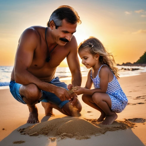 travel insurance,father with child,father's love,father and daughter,people on beach,happy father's day,building sand castles,dad and son outside,the beach fixing,parents with children,playing in the sand,father daughter,dad wishes,sand castle,father's day,father-day,super dad,beach background,fatherhood,parents and children,Photography,General,Realistic