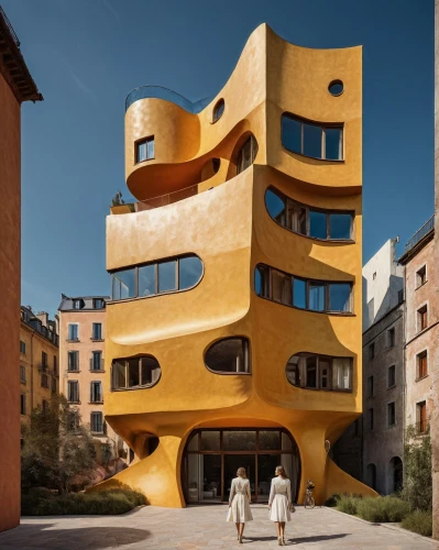 cubic house,casa fuster hotel,crooked house,apartment building,building honeycomb,guggenheim museum,cuborubik,hotel w barcelona,athens art school,honeycomb structure,mixed-use,cube house,buildings italy,an apartment,kirrarchitecture,multi-storey,arhitecture,apartment block,french building,shared apartment