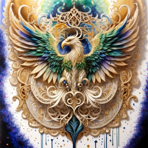 fractals art,garuda,mantra om,peacock,fairy peacock,psychedelic art,dove of peace,solomon's plume,fractalius,astral traveler,phoenix rooster,boho art,mandala,archangel,nebula guardian,mandala art,firebird,khamsa,tapestry,constellation swan
