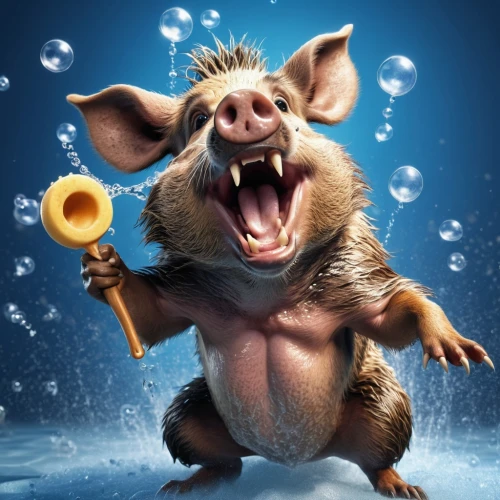 wild boar,hoglet,musical rodent,boar,warthog,bay of pigs,hog,anthropomorphized animals,pig,porker,hog xiu,piglet,domestic pig,suckling pig,pot-bellied pig,swine,nutria-young,funny animals,winter animals,strohbär,Photography,General,Realistic