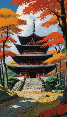 tsukemono,kinkaku-ji,ginkaku-ji,japan landscape,kyoto,cool woodblock images,japanese shrine,japanese art,nanzen-ji,koyasan,rokuon-ji,japanese architecture,pagoda,kiyomizu,japan,stone pagoda,ginkaku-ji temple,miyajima,kumano kodo,shinto shrine,Illustration,Japanese style,Japanese Style 14