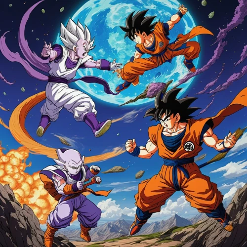 dragon ball,dragon ball z,dragonball,goku,son goku,takikomi gohan,april fools day background,cg artwork,dragon slayers,birthday banner background,would a background,halloween banner,kame sennin,a3 poster,easter banner,stone background,7,fighting poses,wallpaper,monsoon banner,Illustration,Realistic Fantasy,Realistic Fantasy 12