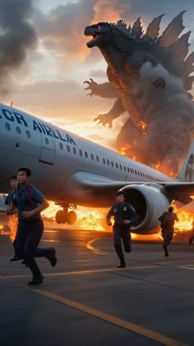 dragon li,dragon fire,fire breathing dragon,dragons,dragon,dragon of earth,godzilla,chinese dragon,china southern airlines,air new zealand,painted dragon,wyrm,black dragon,dragon design,jetblue,emergency aircraft,cgi,evacuation,747,a320,Photography,General,Realistic