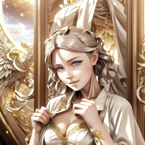 baroque angel,athena,fairy tale character,angelica,fantasy portrait,lady justice,angel,goddess of justice,golden crown,jessamine,priestess,the angel with the veronica veil,vanessa (butterfly),fairy tale icons,vintage angel,minerva,mary-gold,zodiac sign libra,elza,justitia