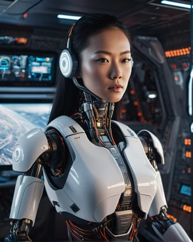 ai,cyborg,women in technology,futuristic,cybernetics,hongdu jl-8,wearables,artificial intelligence,autonomous,sci fi,robot in space,droid,scifi,shenyang j-8,chat bot,chatbot,sci-fi,sci - fi,asian woman,asian vision,Photography,General,Sci-Fi