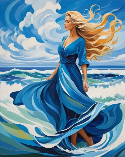 the wind from the sea,wind wave,the sea maid,ocean waves,sea breeze,little girl in wind,blue painting,flowing,oil painting on canvas,sea storm,water waves,celtic woman,wind machine,art painting,rogue wave,ocean background,japanese waves,swirling,waves,winds,Illustration,Vector,Vector 07