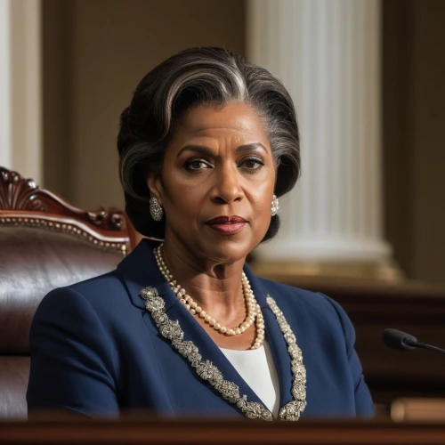 evil woman,senator,gavel,official portrait,kerry,governor,goddess of justice,african american woman,attorney,head woman,the president of the,black professional,president,president of the u s a,law and order,house of cards,2020,lady justice,patriot,television character,Photography,General,Natural