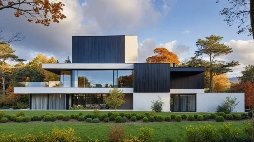 modern house,modern architecture,cube house,cubic house,dunes house,danish house,smart house,house in the forest,house shape,timber house,residential house,inverted cottage,frame house,contemporary,modern style,mirror house,new england style house,frisian house,mid century house,wooden house,Photography,General,Realistic