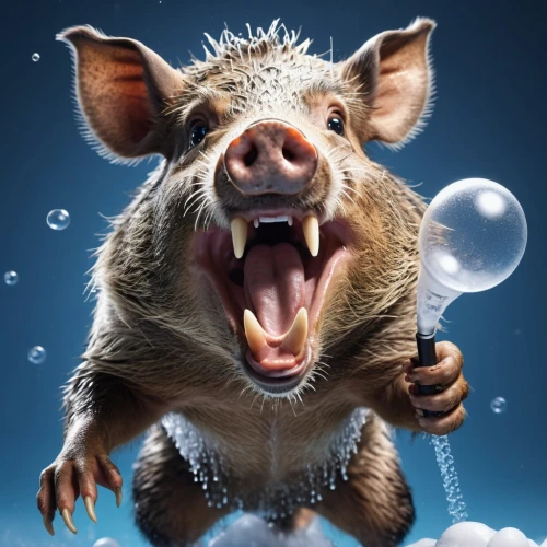 pig,wild boar,bay of pigs,suckling pig,boar,porker,swine,hog,lucky pig,wombat,domestic pig,warthog,teacup pigs,pig dog,wool pig,bath ball,pig's trotters,inner pig dog,piglet,pot-bellied pig,Photography,General,Realistic