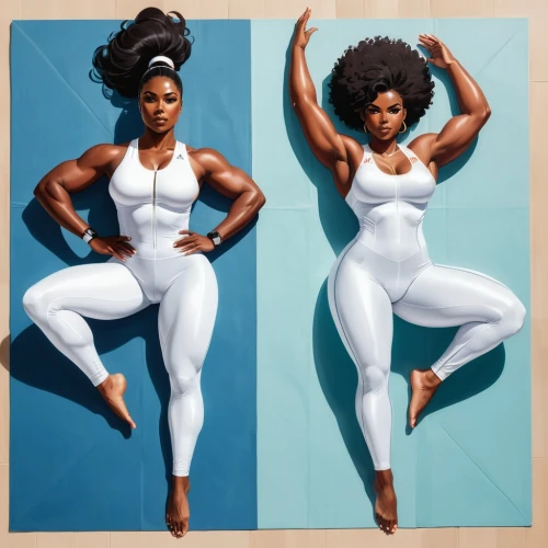 workout icons,black women,yoga poses,muscle woman,afro american girls,sprint woman,beautiful african american women,yoga mats,white figures,maria bayo,poses,paintings,cutouts,paper dolls,exercises,sculpt,afroamerican,pair of dumbbells,plus-size,black woman,Illustration,Japanese style,Japanese Style 06