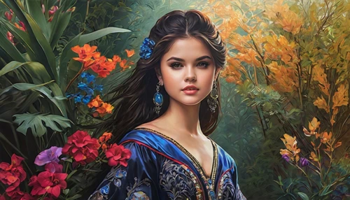 vietnamese woman,girl in flowers,chinese art,oriental painting,oil painting on canvas,flower painting,oil painting,geisha girl,art painting,beautiful girl with flowers,girl in the garden,oriental princess,asian woman,splendor of flowers,oriental girl,girl picking flowers,geisha,miss vietnam,kaew chao chom,mulan,Photography,Artistic Photography,Artistic Photography 02