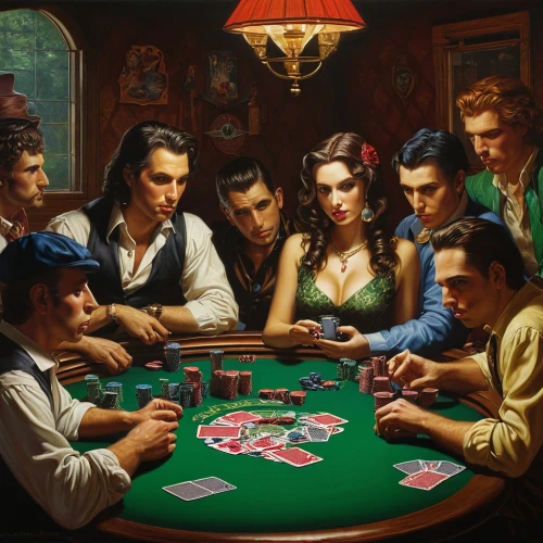 poker table,poker,dice poker,poker set,poker chips,poker primrose,gambler,blackjack,roulette,gamble,playing cards,game illustration,card table,mafia,rotglühender poker,players,tabletop game,tokens,throughout the game of love,card game,Illustration,Realistic Fantasy,Realistic Fantasy 22