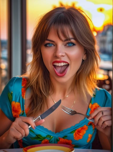 woman eating apple,diet icon,delicious food,restaurants,foodie,appetite,waitress,table artist,restaurants online,attractive woman,dinner,mexican food,ammo,sushi,knife and fork,dining,eating,on a red background,tex-mex food,caricaturist,Photography,General,Realistic