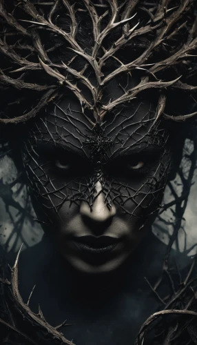 rooted,dryad,tree face,tree crown,the branches,the enchantress,the branches of the tree,creepy tree,tree thoughtless,the witch,gnarled,swath,girl with tree,root,crown of thorns,forest dark,roots,dark art,withered,branched,Photography,General,Fantasy