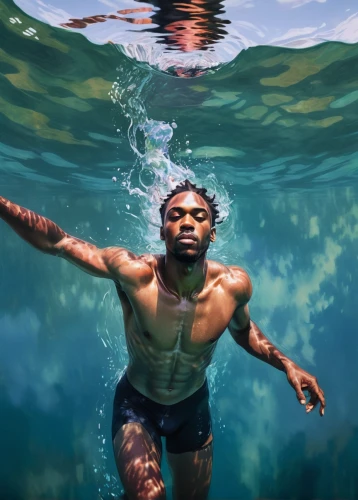 the man in the water,under the water,underwater background,aquaman,sea god,god of the sea,submerged,the body of water,under water,merman,man at the sea,digital painting,the people in the sea,world digital painting,ocean underwater,sea man,underwater,kendrick lamar,aquatic,body of water,Photography,Documentary Photography,Documentary Photography 18