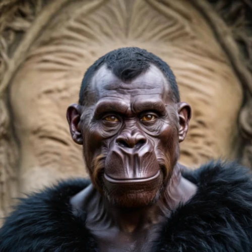 ape,gorilla,bonobo,primate,kong,chimpanzee,silverback,chimp,the blood breast baboons,great apes,orangutan,neanderthal,common chimpanzee,orang utan,cave man,aborigine,king kong,bushmeat,anmatjere man,african man
